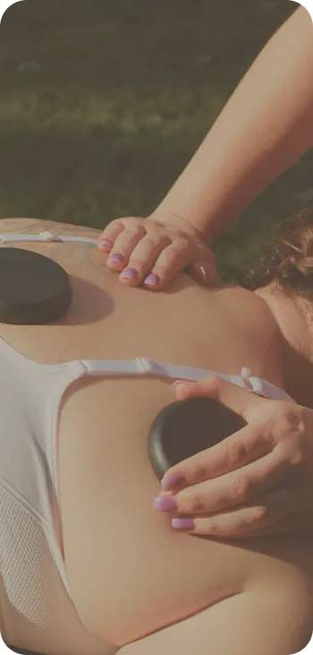 Massage therapy session